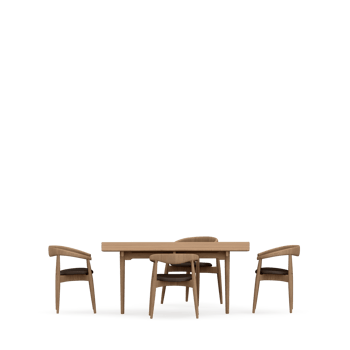 Isometric Table set front 3D render png