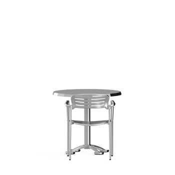 Isometric Table set front 3D render png