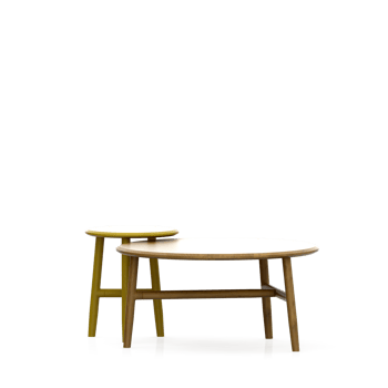 Isometric Table set front 3D render png