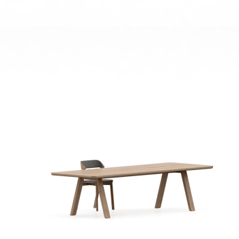 Isometric Table set front 3D render png