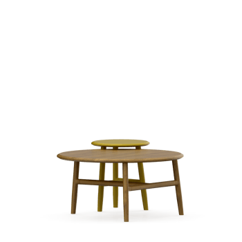 Isometric Table set front 3D render png