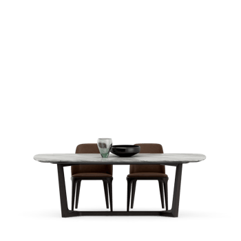 Isometric Table set front 3D render png