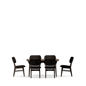 Isometric Table set front 3D render png