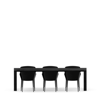Isometric Table set front 3D render png