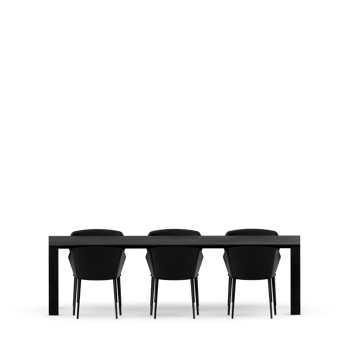 Isometric Table set front 3D render png