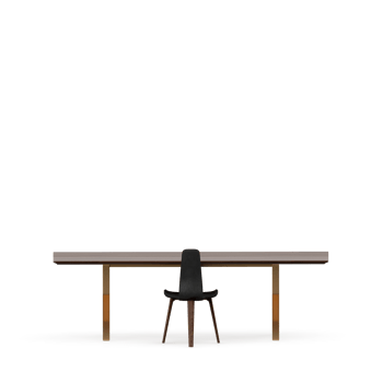 Isometric Table set front 3D render png