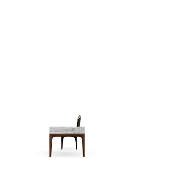 Isometric Table set front 3D render png