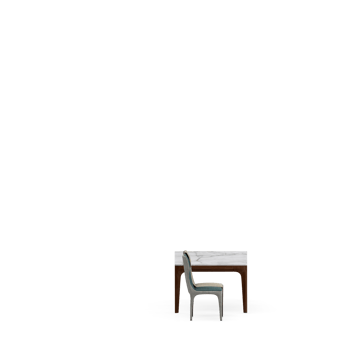 Isometric Table set front 3D render png