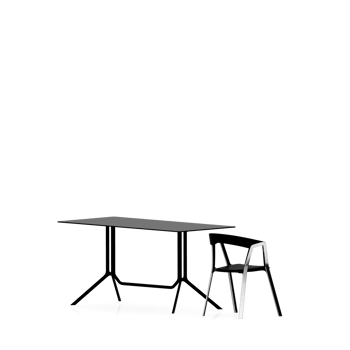Isometric Table set front 3D render png