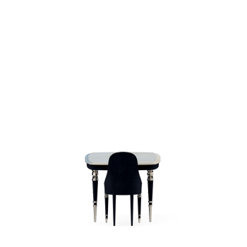 Isometric Table set front 3D render png