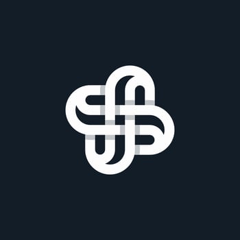 initial letter SS cross logo vector