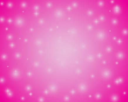 Christmas pink shiny background with snowflakes and lens vector