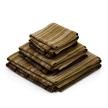 Isometric towels 3D isolated render png
