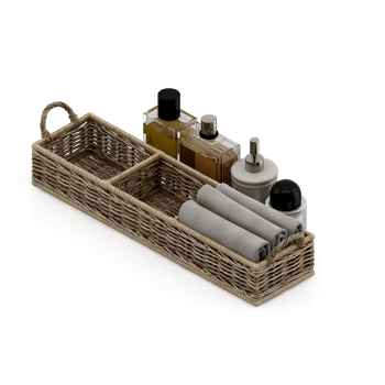 Isometric towels 3D isolated render png