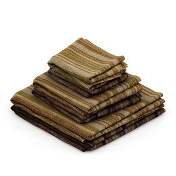 Isometric towels 3D isolated render png