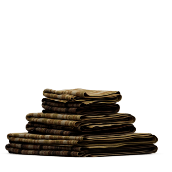 Isometric towels 3D isolated render png