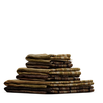 Isometric towels 3D isolated render png
