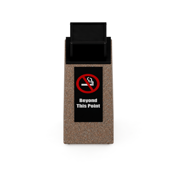 Isometric Trash Cans 3D Render png