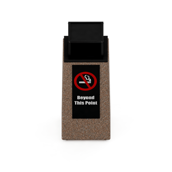 Isometric Trash Cans 3D Render png