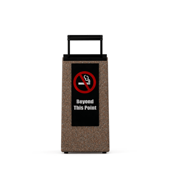 Isometric Trash Cans 3D Render png