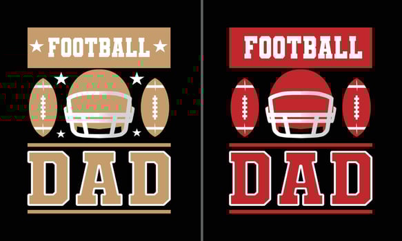 USA,American Football T shirt,sticker,mug design vector