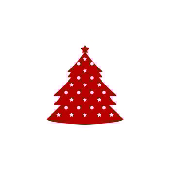 december christmas day simple icon vector