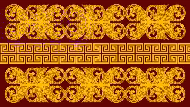 batik pattern Design 5 Apparel Sport Wear Sublimation Wallpaper Background Vector