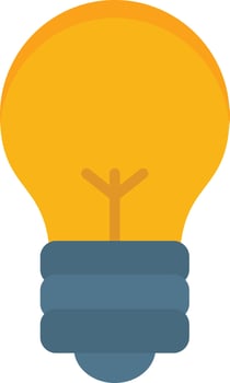 Bulb Flat Icon vector