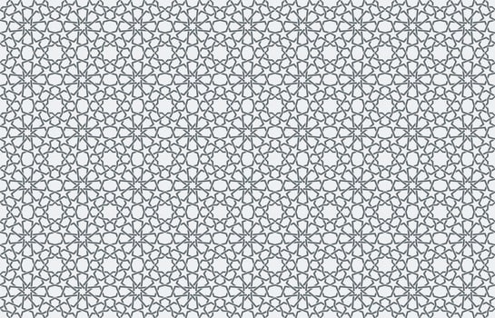 islamic geometric pattern art illustration vector