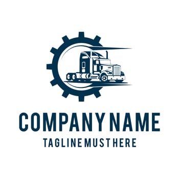 Big Truck Logo vector