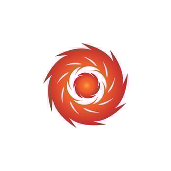 vortex vector illustration icon logo template design