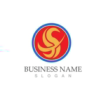 Business corporate S letter logo vector