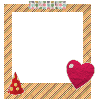 Creative Birthday Photo Frame png