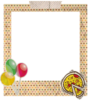 Creative Birthday Photo Frame png