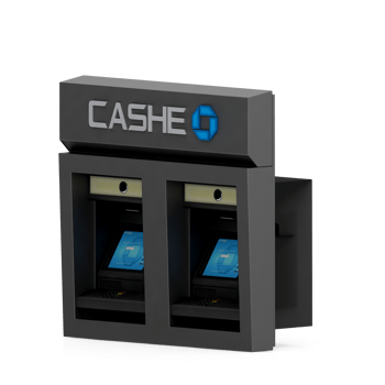 Isometric ATM 3D render png
