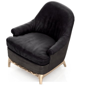 Isometric Armchair Isolated 3D render png