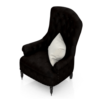Isometric Armchair Isolated 3D render png