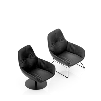 Isometric Armchair Isolated 3D render png