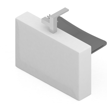 Isometric bathroom items 3D isolated render png