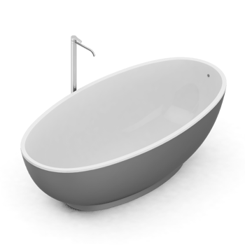 Isometric bathroom items 3D isolated render png