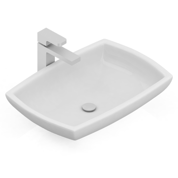 Isometric bathroom items 3D isolated render png