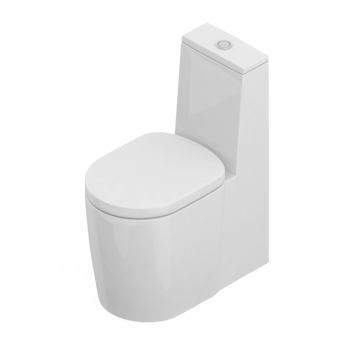 Isometric bathroom items 3D isolated render png