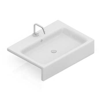 Isometric bathroom items 3D isolated render png