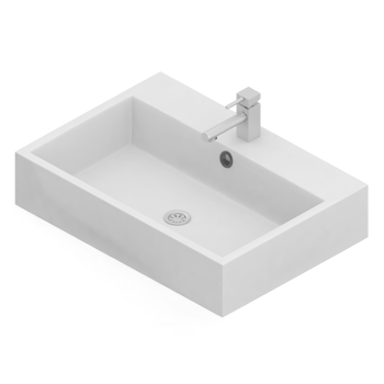 Isometric bathroom items 3D isolated render png
