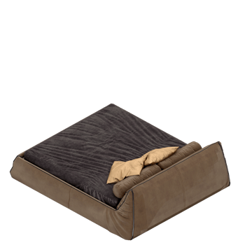 Isometric Bedroom 3D render png