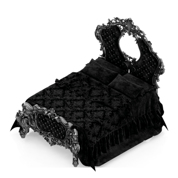 Isometric Bedroom 3D render png