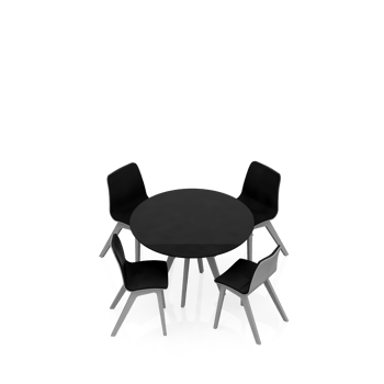 Isometric Table 3D render png