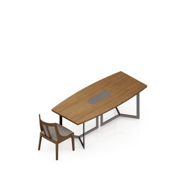 Isometric Table Set 3D render png