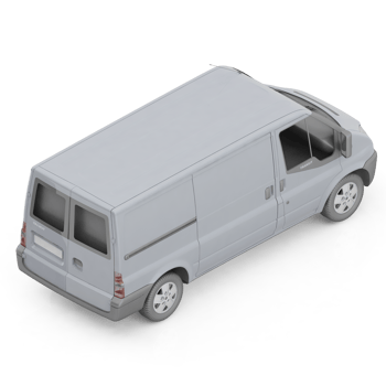 Isometric vehicle 3D Render png