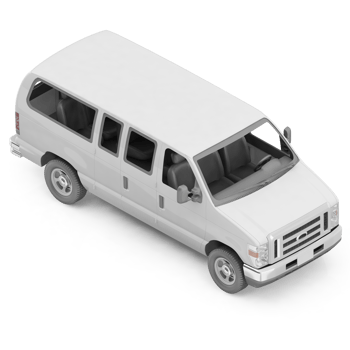 Isometric vehicle 3D Render png